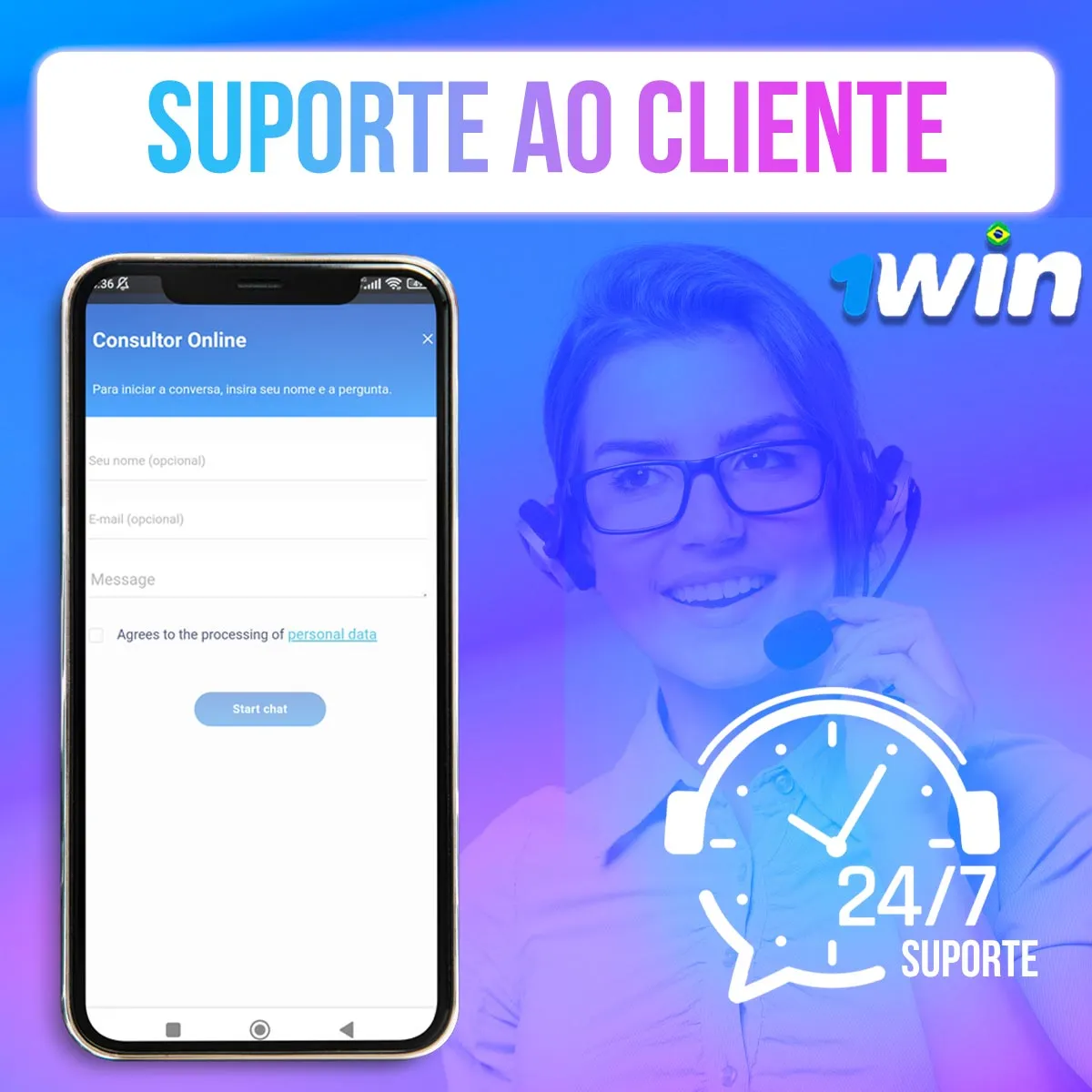 Suporte ao usuário da casa de apostas 1win no mercado de apostas brasileiro