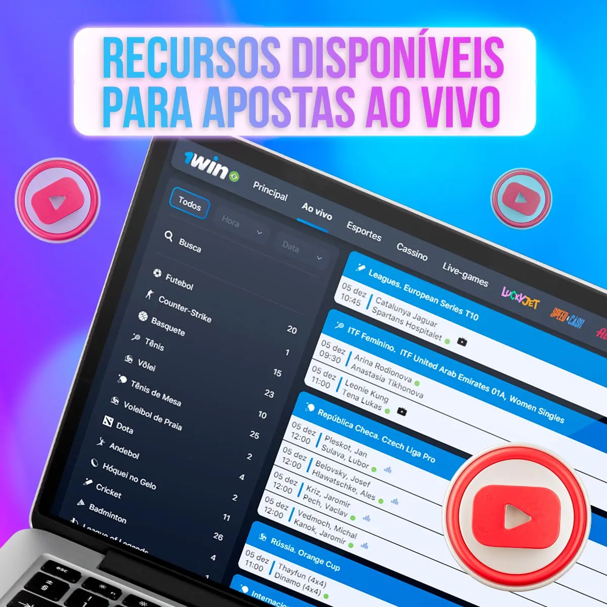 A 1win oferece funcionalidades inovadoras de apostas em tempo real na sua plataforma, bem como através da aplicação 1win.
