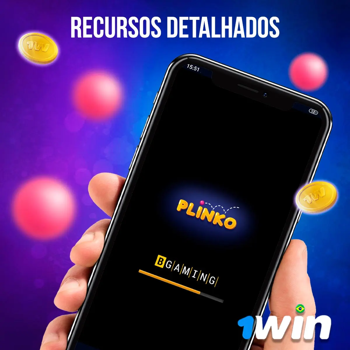 Descrição do Plinko 1win na plataforma