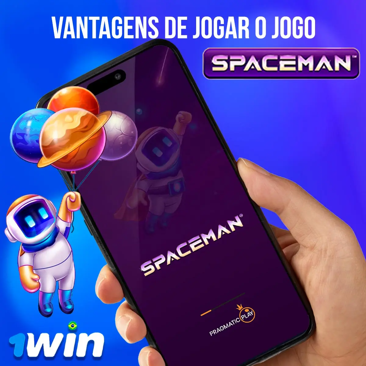 Vantagens de jogar no Spaceman 1win