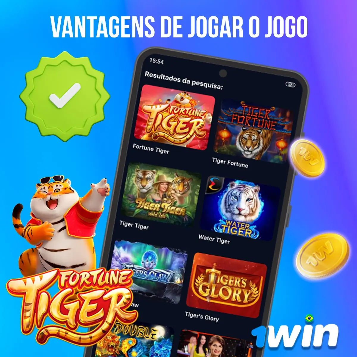 Vantagens de jogar no Fortune Tiger 1win